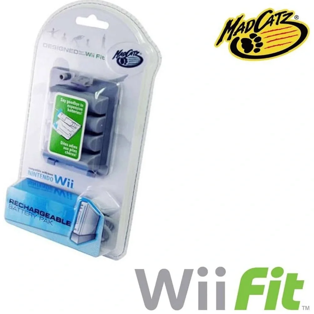 Rechargeable Battery Pack for Nintendo Wii Fit - Gray
